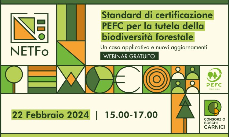 Standard di certificazione PEFC per la tutela della biodiversità forestale: la registrazione del webinar NETFo